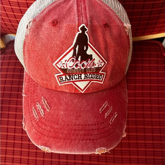 Red Ranch Rodeo Cap - Picture 1 of 2